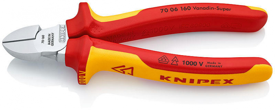 Бокорезы 160 мм, диэлектрические KNIPEX KN-7006160