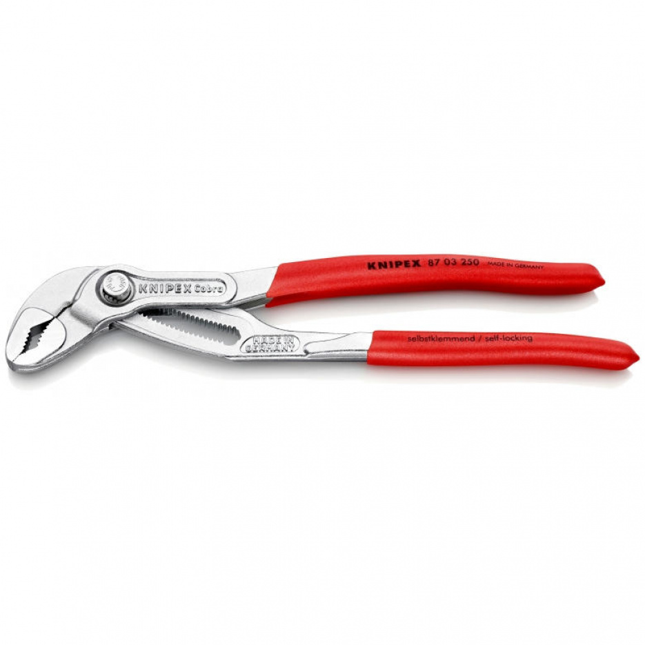 Захват переставной 250 мм, Cobra®, быстрозажимной механизм KNIPEX KN-8703250